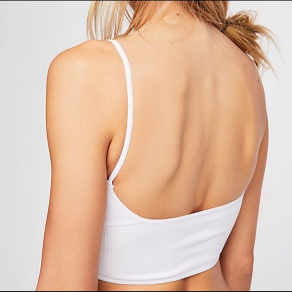 Free People Barely There Seamless Longline Bra - Picture 3 of 5